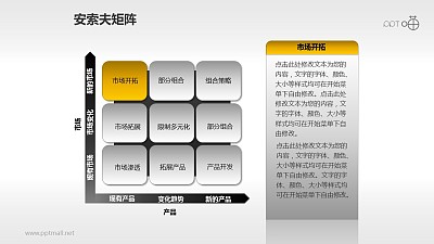 安索夫矩阵PPT素材(4) 安索夫矩阵PPT素材(4)