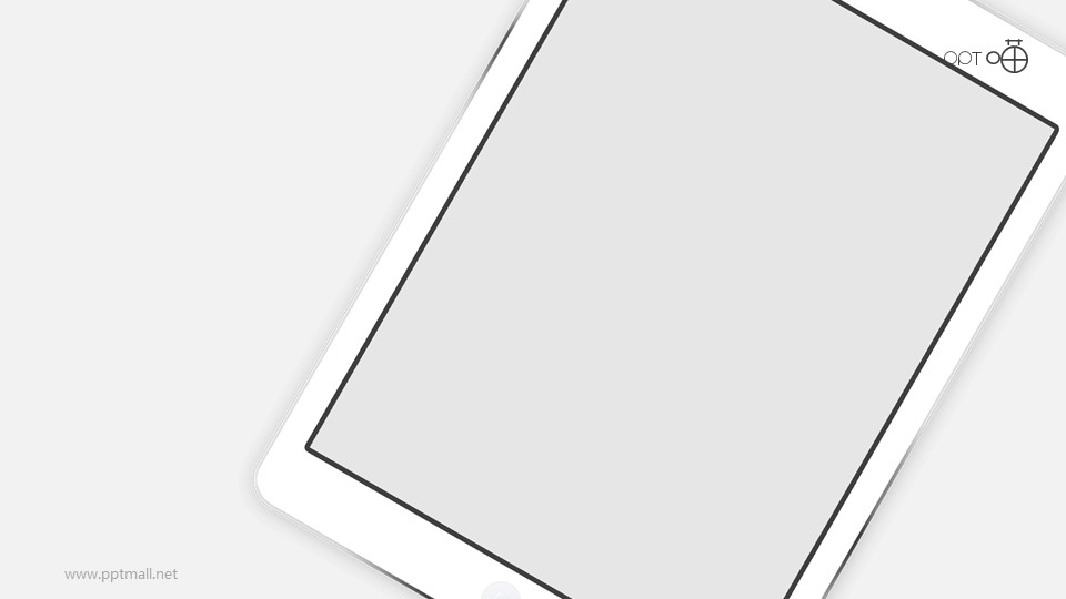 白色蘋果iPad高清無背景圖片素材