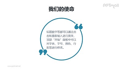 一句话排版、引用语PPT模板素材 一句话排版、引用语PPT模板素材