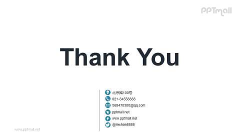 扁平低面 / 简约清新 归档标签:ppt模板thank you感谢页最后一页