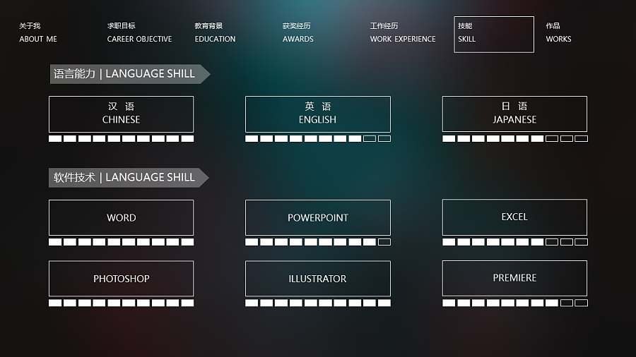 大学生找工作PPT模板