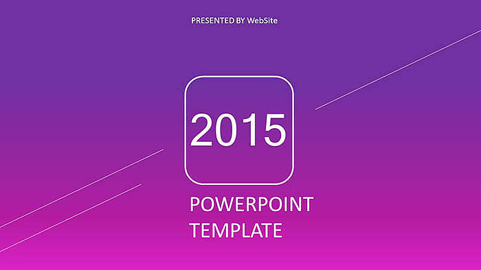 炫目紫科技公司介绍PPT下载