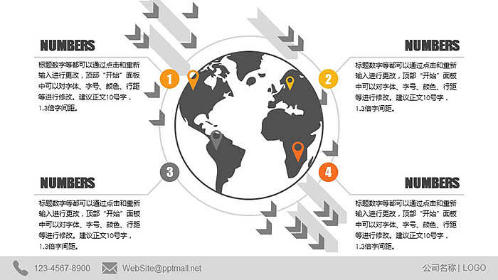 公司推介商务PPT模板