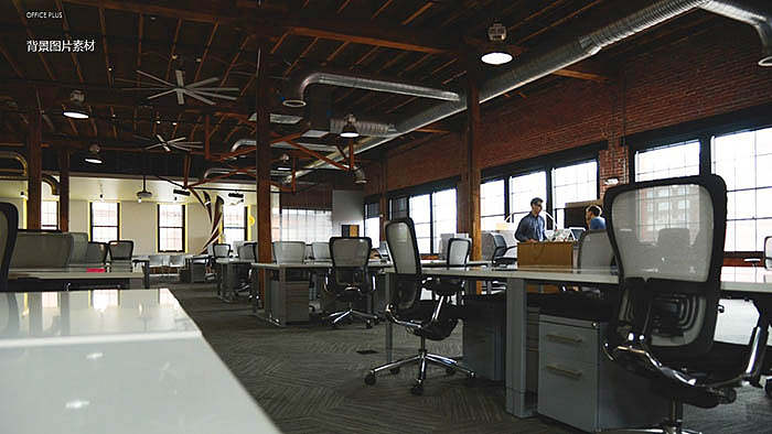 欧美大气办公室产品介绍PPT模板