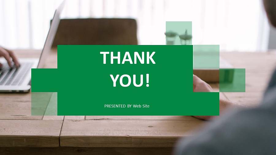 独具创意的马赛克风格通用PPT模板