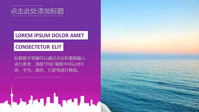 炫目紫科技公司介绍PPT下载