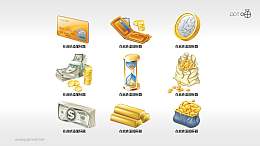 一組金錢(qián)/金融的PPT素材