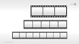 时间轴胶片效果素材（系列-02）PPT模板下载