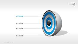 3D立体核心图（系列-07）PPT素材