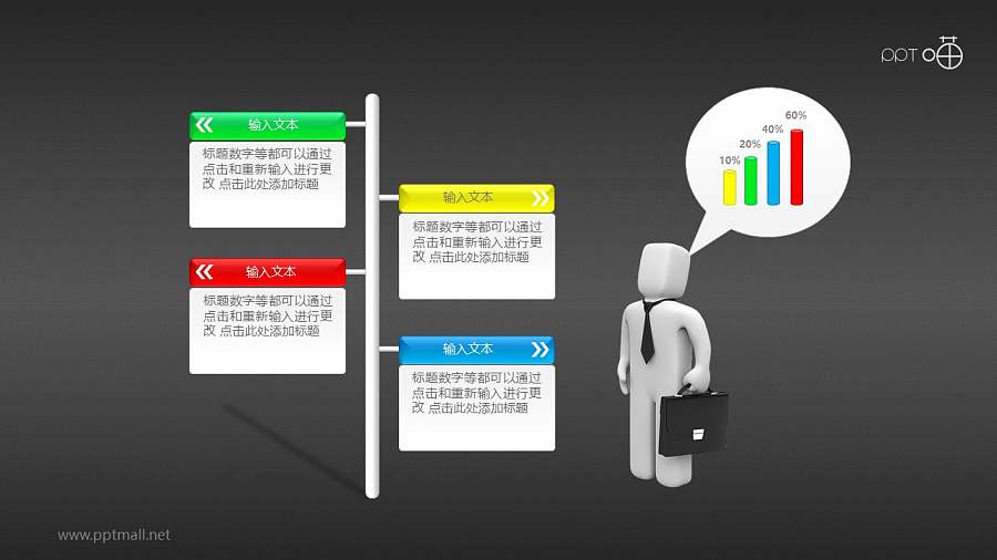 职业规划之择业选择PPT素材下载