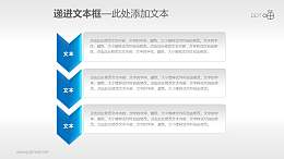 3部分遞進(jìn)關(guān)系的文本框素材下載