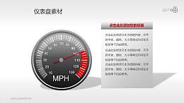 指针式仪表盘PPT素材(8)