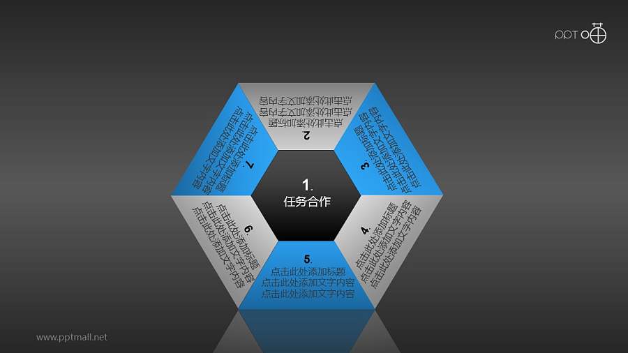 核心竞争力——任务合作PPT模板