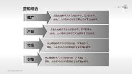 营销组合策略PPT素材(2)—目录页