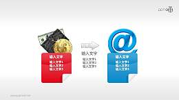 货币经济影响下的因特网PPT模板下载