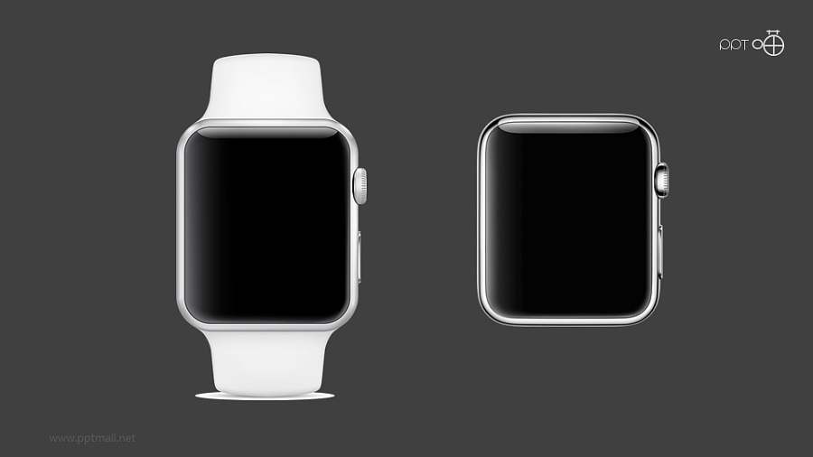 苹果iwatch高清质感无背景图片素材