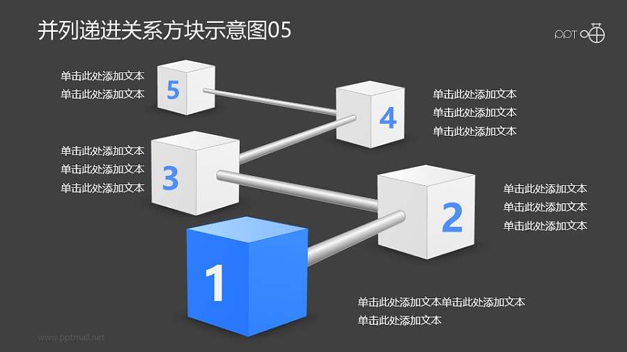 递进并列关系的金属棒-方块示意图05