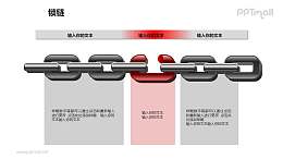 鎖鏈之創(chuàng)意不完整鏈條遞進關(guān)系圖形素材下載