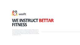 常规文字分隔页PPT模板下载