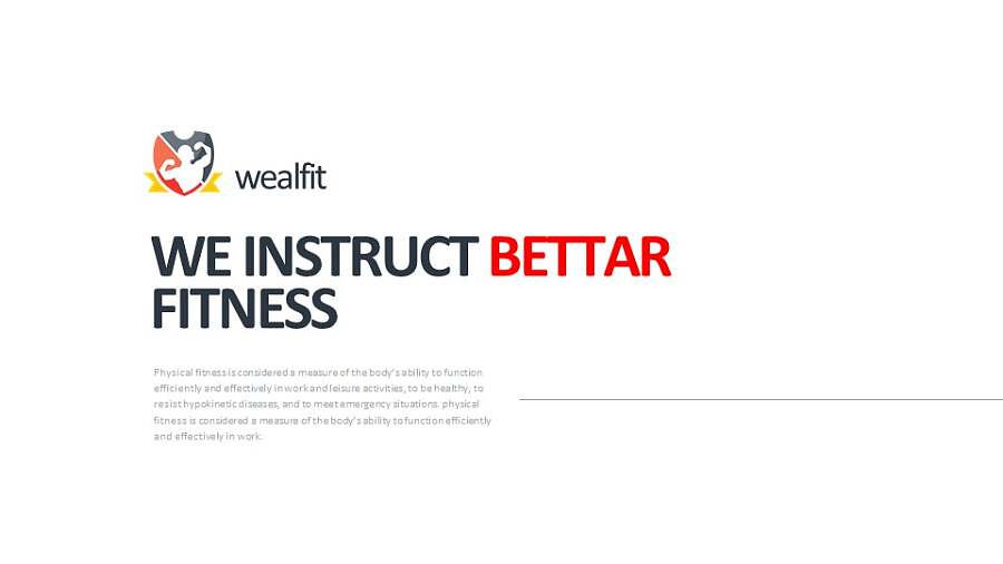 常规文字分隔页PPT模板下载