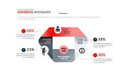 从4个方面分析运动健康的PPT模板下载