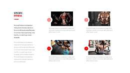 健身知识要点图文讲解PPT板式下载