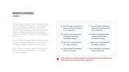 左右分布的PPT文字排版设计