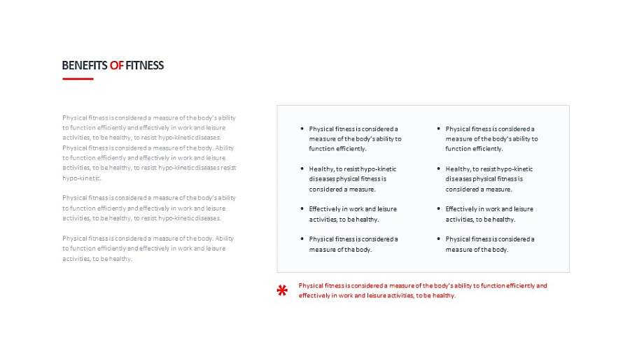 左右分布的PPT文字排版设计