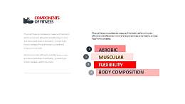 常规左右排版的文字说明PPT版式下载