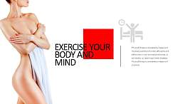 健康人体作息睡眠PPT版式下载