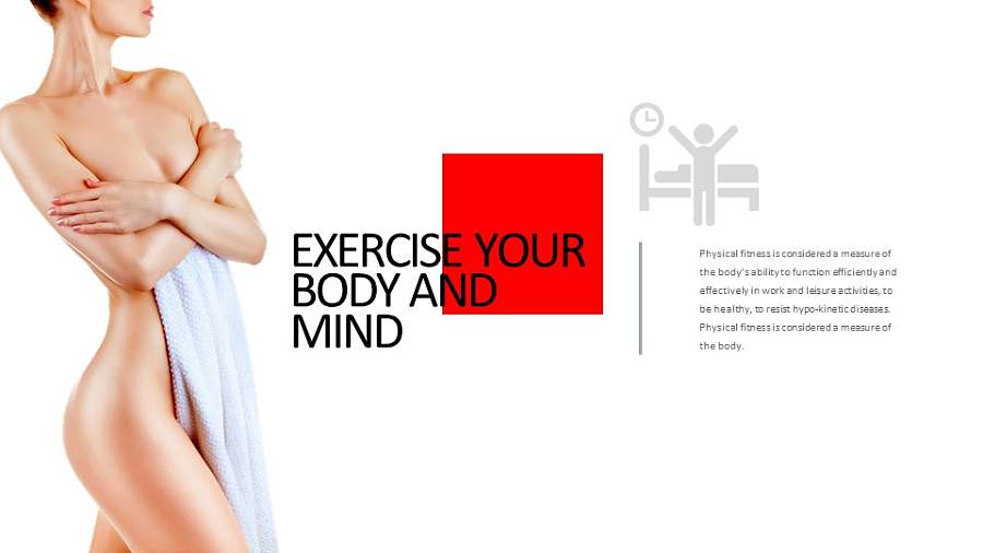 健康人体作息睡眠PPT版式下载