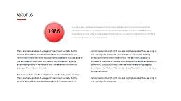 左右上下分割型文字PPT版式下载