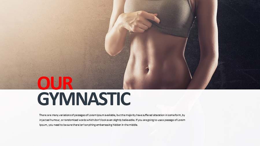 半图型PPT排版样式模板下载