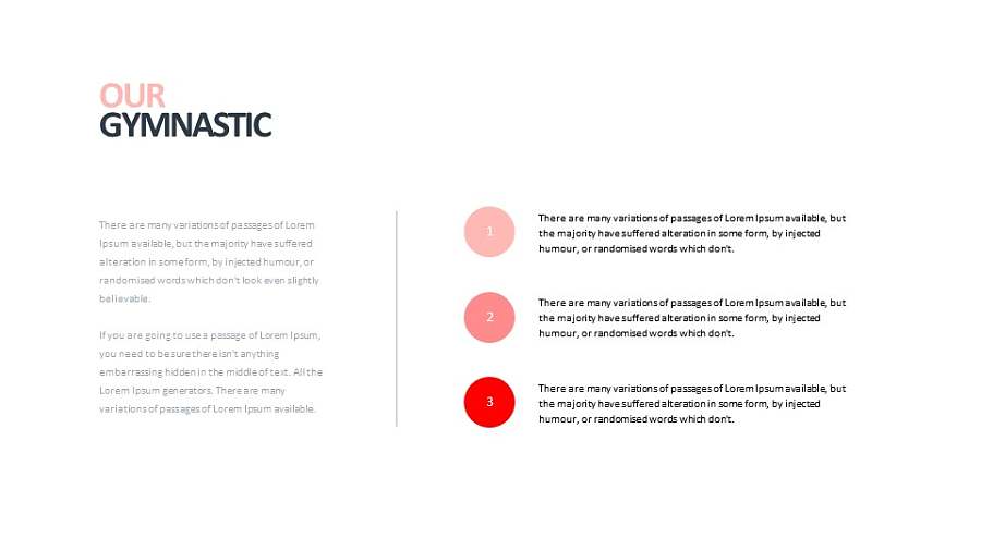 左右排列的PPT文字板式下载