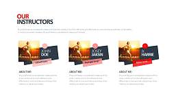 3组水平重复排列的图文组合PPT版式模板下载