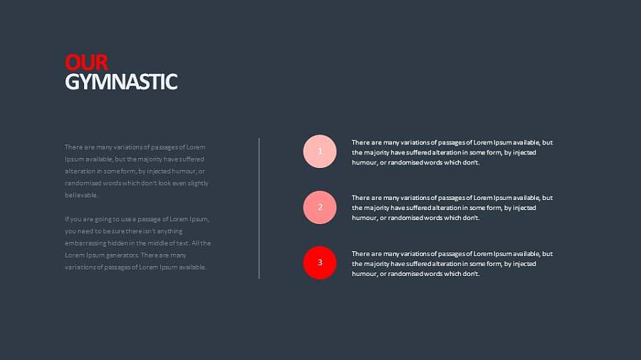 左右排列的PPT文字板式下载