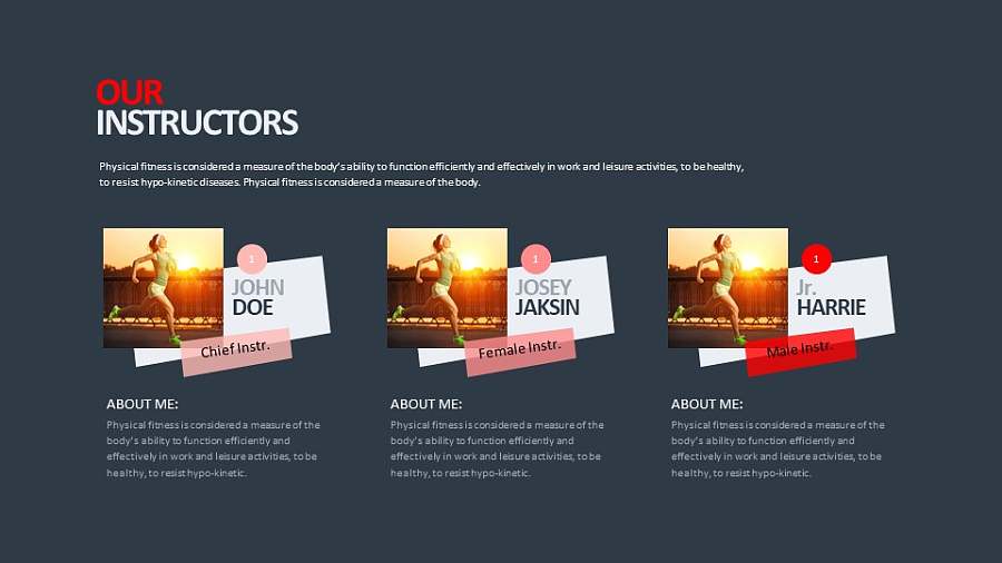 3组水平重复排列的图文组合PPT版式模板下载