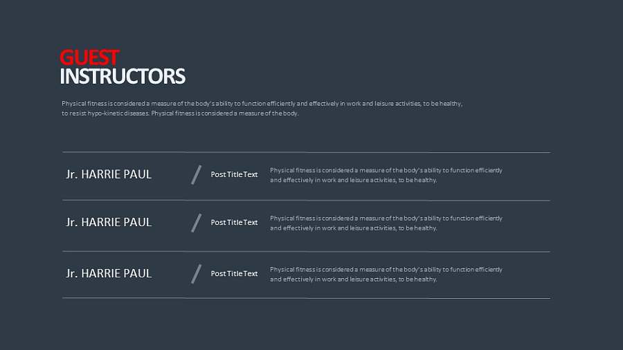 简约而个性表格PPT版式模板下载
