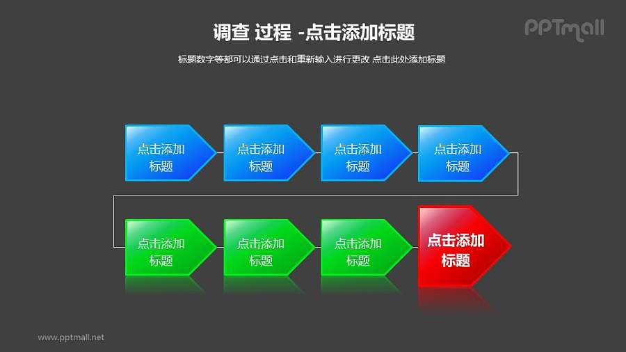 调查——调查过程PPT素材模板