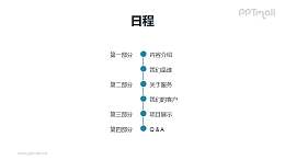 超簡(jiǎn)約的PPT目錄模板
