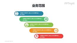 并列关系的文字说明列表PPT素材下载