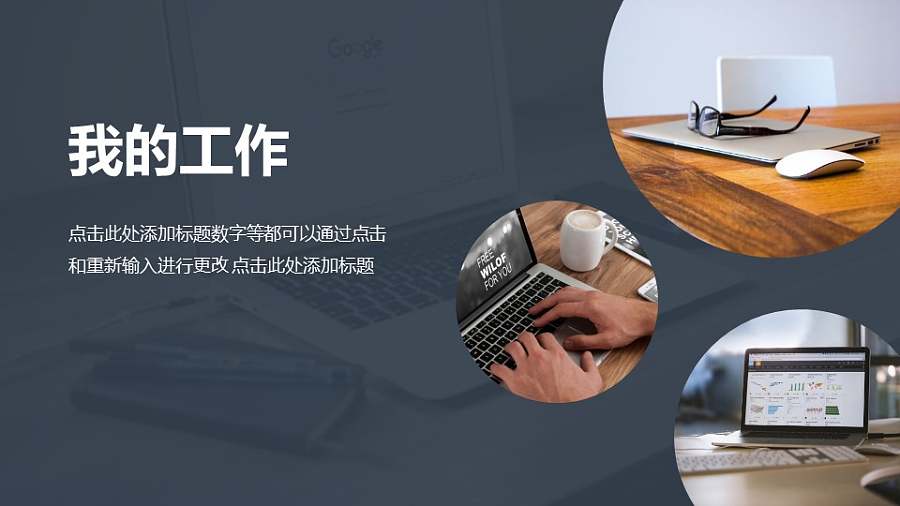 创意多图PPT排版样式模板下载