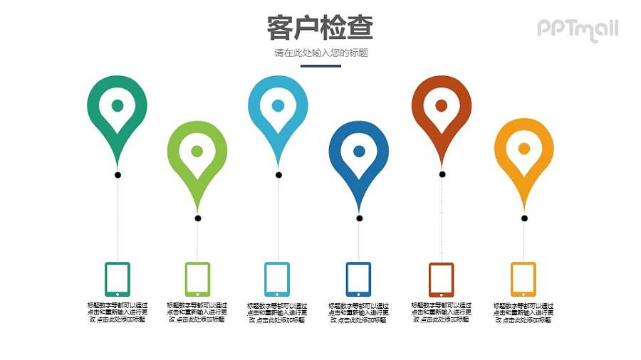 客户检查报告PPT模板素材下载