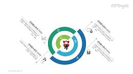 圆环图解释说明PPT素材下载