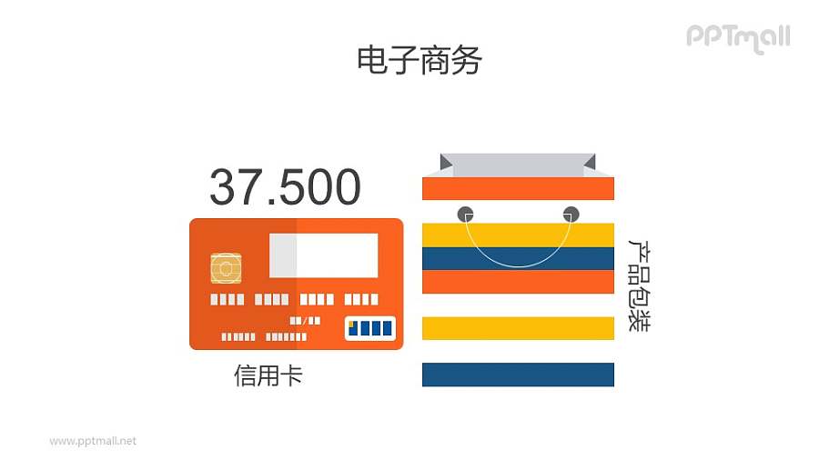 电子商务PPT矢量图片素材下载