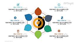 6部分项目要点PPT素材下载