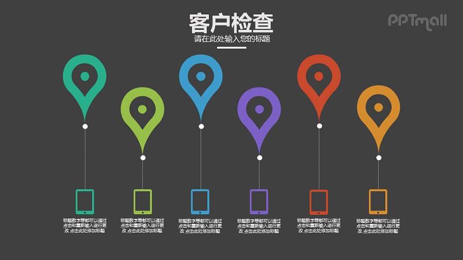 客户检查报告PPT模板素材下载