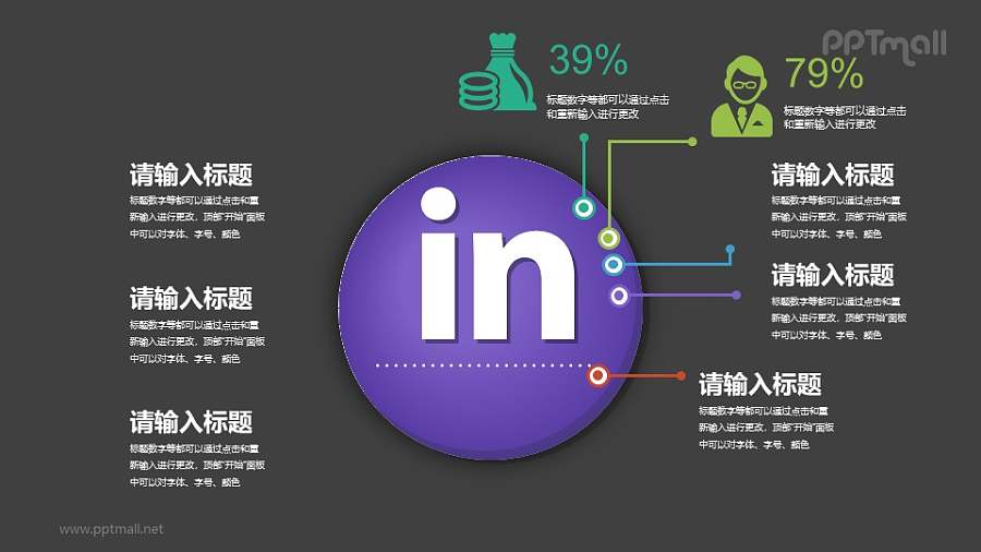 社交网络大数据分析PPT素材下载
