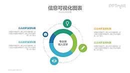 卫星图示PPT模板下载