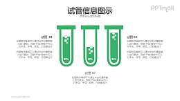实验室试管PPT信息示意图模板下载